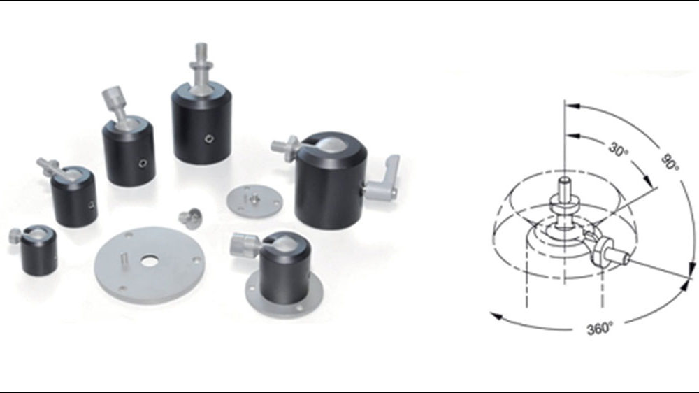 Mounting clamps with high retaining power