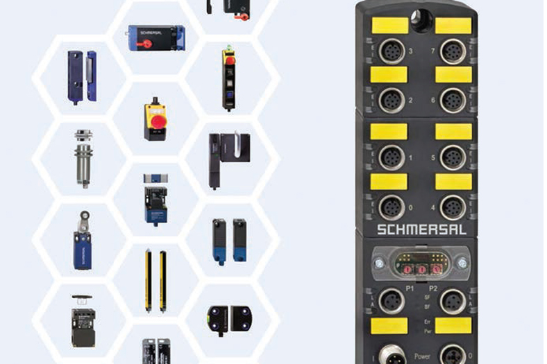 Safety field box for PROFINET, PROFI safe systems