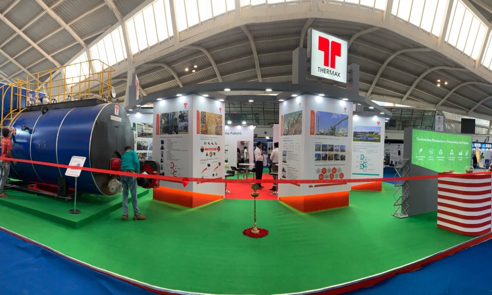 Shellmax Global Boiler displayed at Boiler India 2020 by Thermax