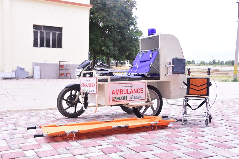 Students of GATES Institute of Technology develop Bike Ambulance with Dassault Systèmes’ 3DEXPERIENCE Lab