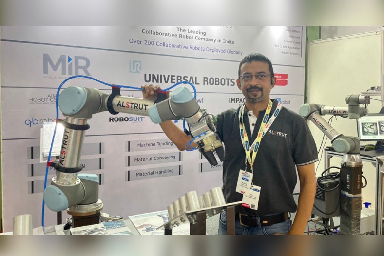 Alstrut India showcases wide range of collaborative robots for Industrial Automation at ACMEE 2021