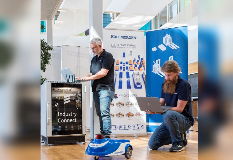 Kollmorgen performs 5G Tests with Ericsson to explore Autonomous Mobile Robot Capabilities